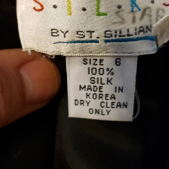 S. I. L. K. S. By st. Gillian vintage silk… - Picture 8 of 8